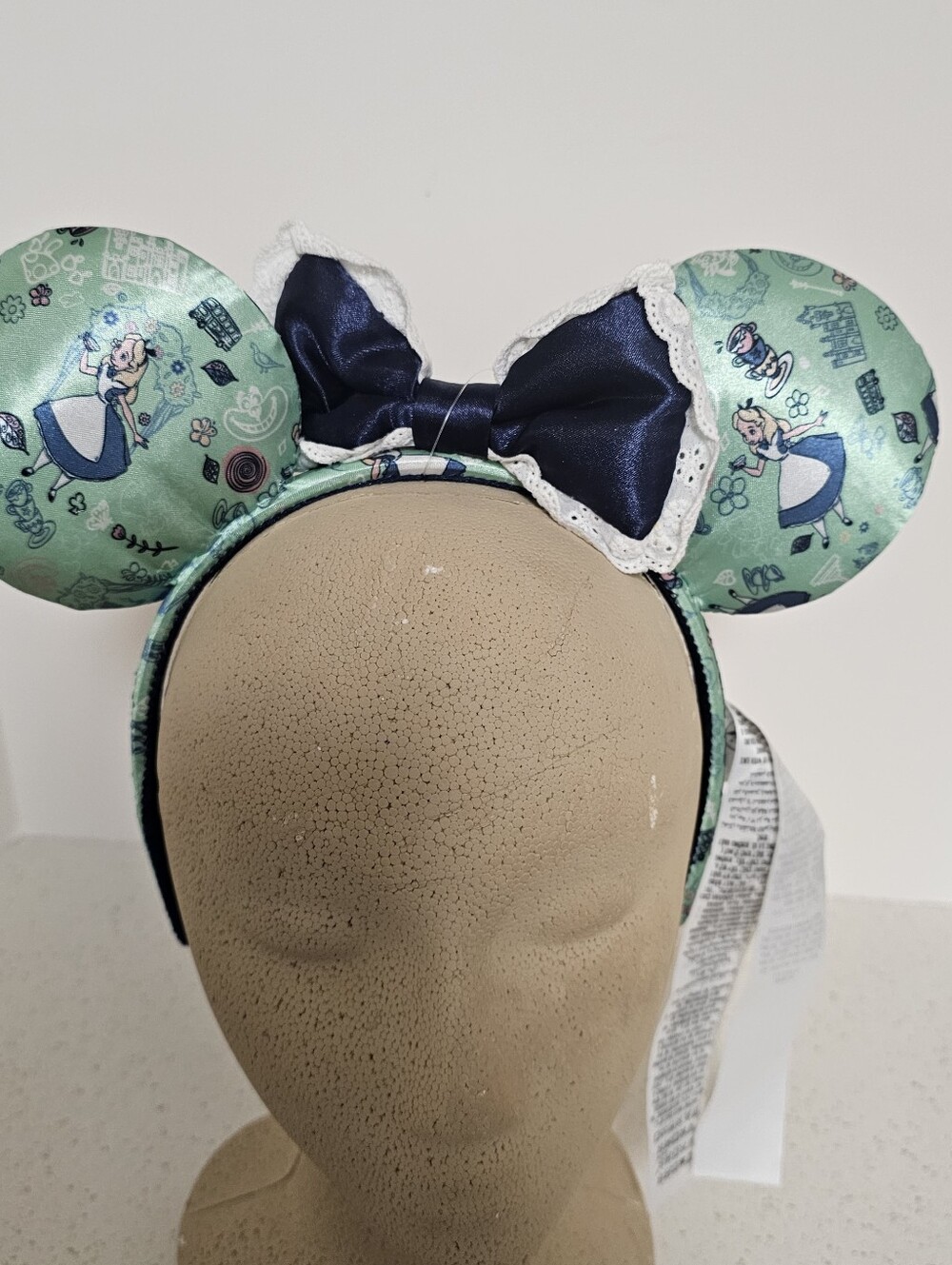 Disney Alice in Wonderland Minnie Mouse Ears Headband